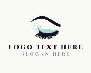 Threading - Eco Beauty Makeup logo design