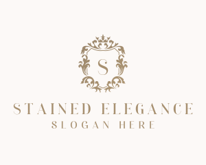 Elegant Royal Shield logo design