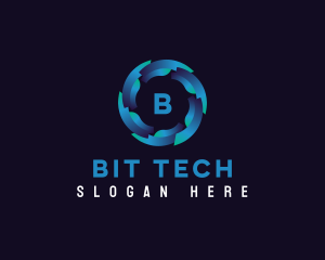 Digital Startup Tech logo design