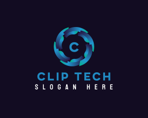 Digital Startup Tech logo design