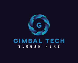 Digital Startup Tech logo design