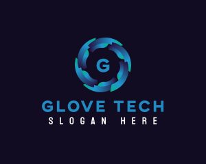 Digital Startup Tech logo design