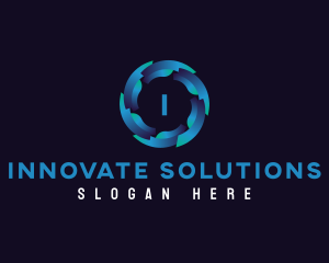 Digital Startup Tech logo design