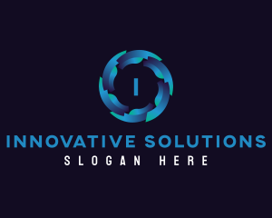 Digital Startup Tech logo design