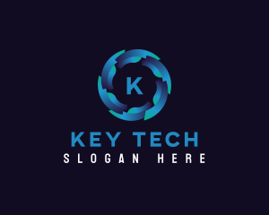 Digital Startup Tech logo design