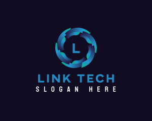 Digital Startup Tech logo design