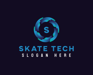 Digital Startup Tech logo design