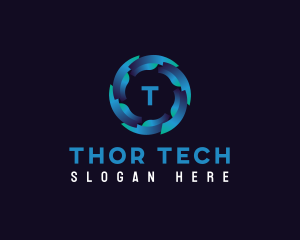 Digital Startup Tech logo design