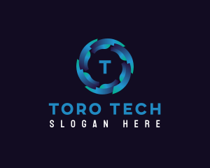 Digital Startup Tech logo design