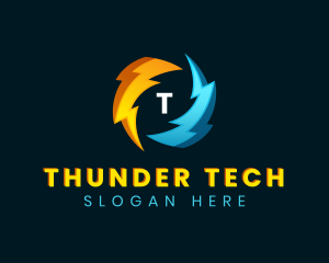 Electric Thunder Energy logo design