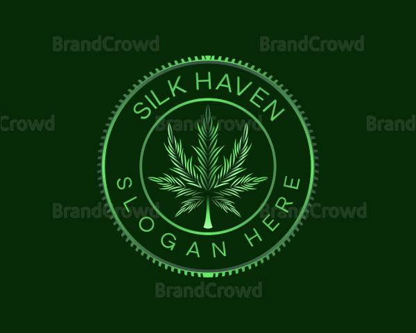 Marijuana Plant Cannabis Logo