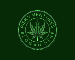 Marijuana Plant Cannabis Logo