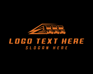 Haulage - Fleet Truck Freight logo design