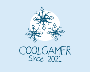 Christmas - Holiday Winter Snowflake logo design