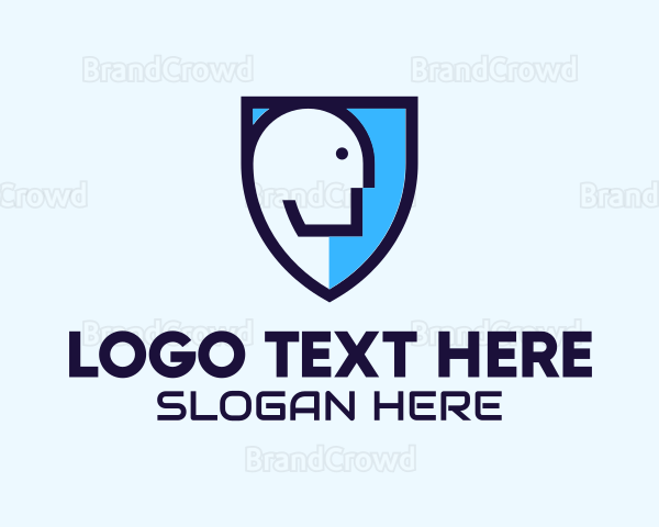 Human Face Shield Logo