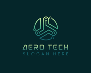 Tech Circuitry Software logo design