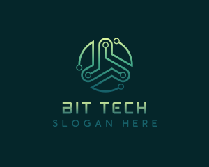 Tech Circuitry Software logo design