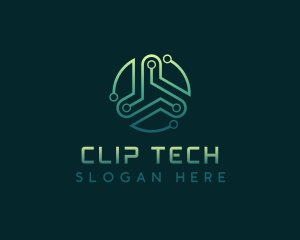 Tech Circuitry Software logo design