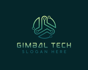 Tech Circuitry Software logo design