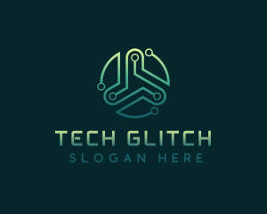 Tech Circuitry Software logo design