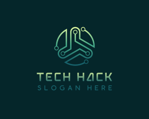 Tech Circuitry Software logo design