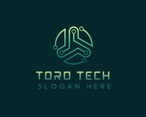 Tech Circuitry Software logo design