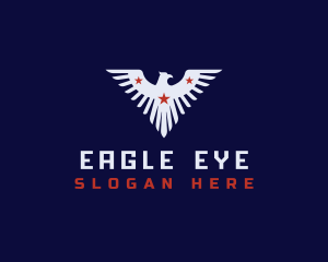 Military Eagle Star logo design