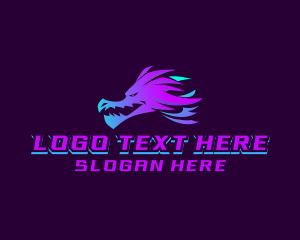 Dynamic purple-blur roblox logo design