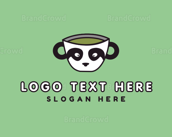 Panda Matcha Cup Logo