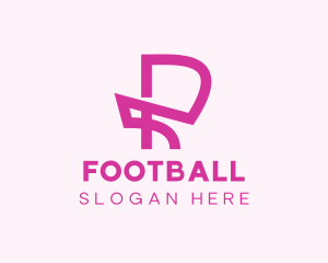 Store - Pink Letter R logo design