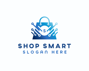 Shopping Retail App logo design