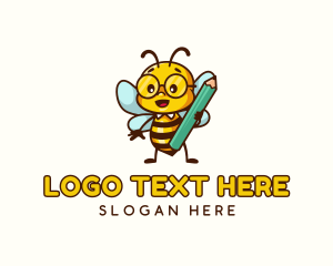 Smart - Smart Bee Educational logo design