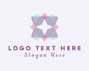 Scent - Garden Floral Tile logo design