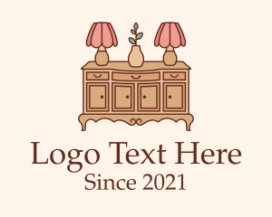 Antique Interior Furnishing logo design