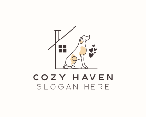 Shelter - Dog Care Shelter logo design