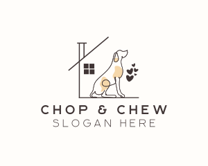 Shelter - Dog Care Shelter logo design