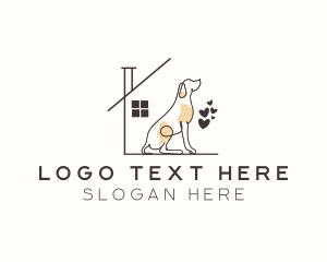 Adoption - Dog Care Shelter logo design