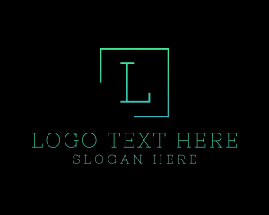 Style - Serif Square Fashion Boutique logo design