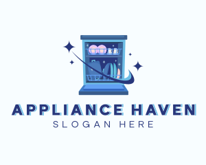 Dishwashing Machine Cleaner logo design