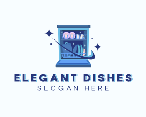 Dishwashing Machine Cleaner logo design