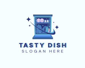 Dishwashing Machine Cleaner logo design