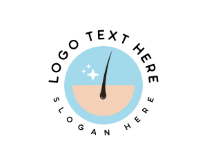 Hygiene - Dermatology Hair Follicle logo design