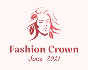 Nature Fashion Lady logo design