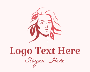 Nature Fashion Lady Logo