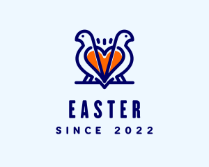 Peace - Dove Heart Foundation logo design