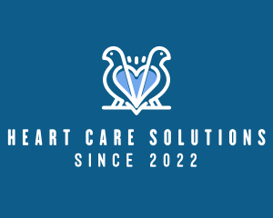 Dove Heart Foundation logo design