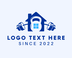 Weightlifting - Home Gym Equipment logo design