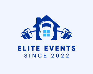 Powerlifting - Home Gym Equipment logo design