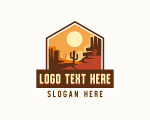 Desert Travel Tour logo design