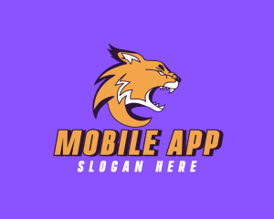 Cougar - Wild Angry Cougar logo design